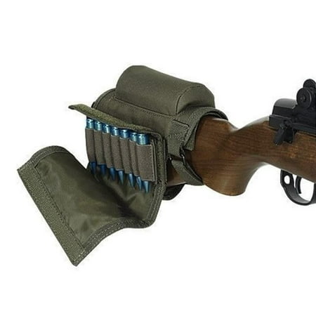 Acid Tactical Rifle Stock shell holder & Padded Cheek Rest Ammo Pouch -