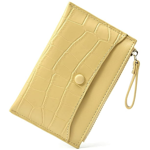 Folding Mini Wallet Card Wallet Women Small Wallet Designer Slim Credit  Card Holder Coin Pocket Portable Wallet Change Money Bag