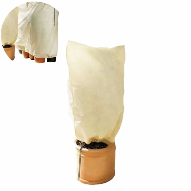 1 artículo 80*60cm cubierta de invierno para plantas cubierta de protección contra heladas para plantas de invierno cubierta para plantas no tejida