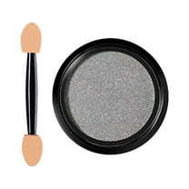 FSTDelivery Chrome Nail Powder, Super Metallic Effect Chrome Powder for Nails,Mirror Glitter White Pearl Pigment Dust Kit for Gel Polish Nail Art Decoration Manicure Nail Supplies, Gift for Women, E