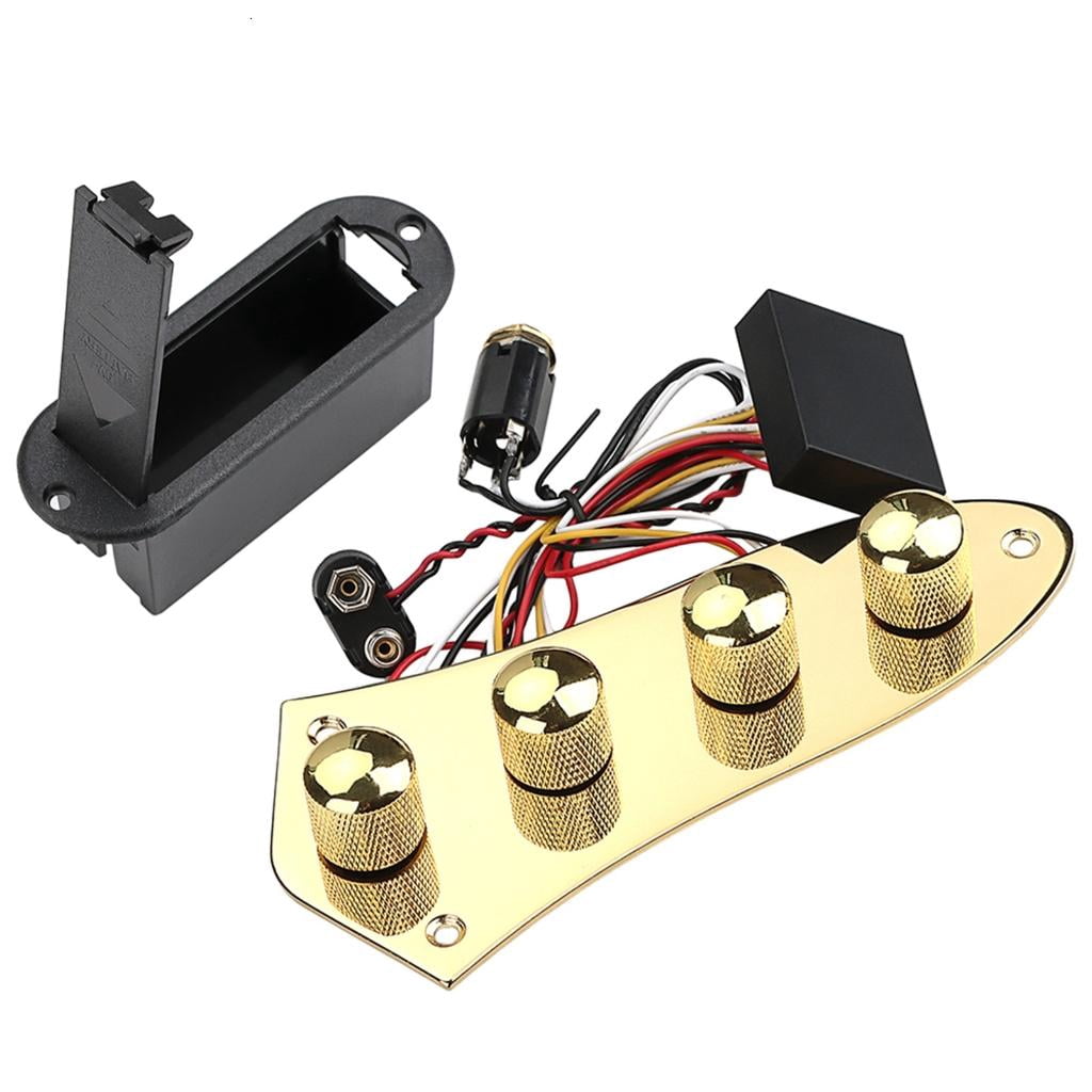 CEORPER 4 Way Switch Loaded Prewired Guitar Control Plate Replacement Part Control Plate