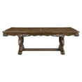 thumbnail image 2 of Acme Latisha Trestle Dining Table with Leaf in Antique Oak Indoor, 2 of 11