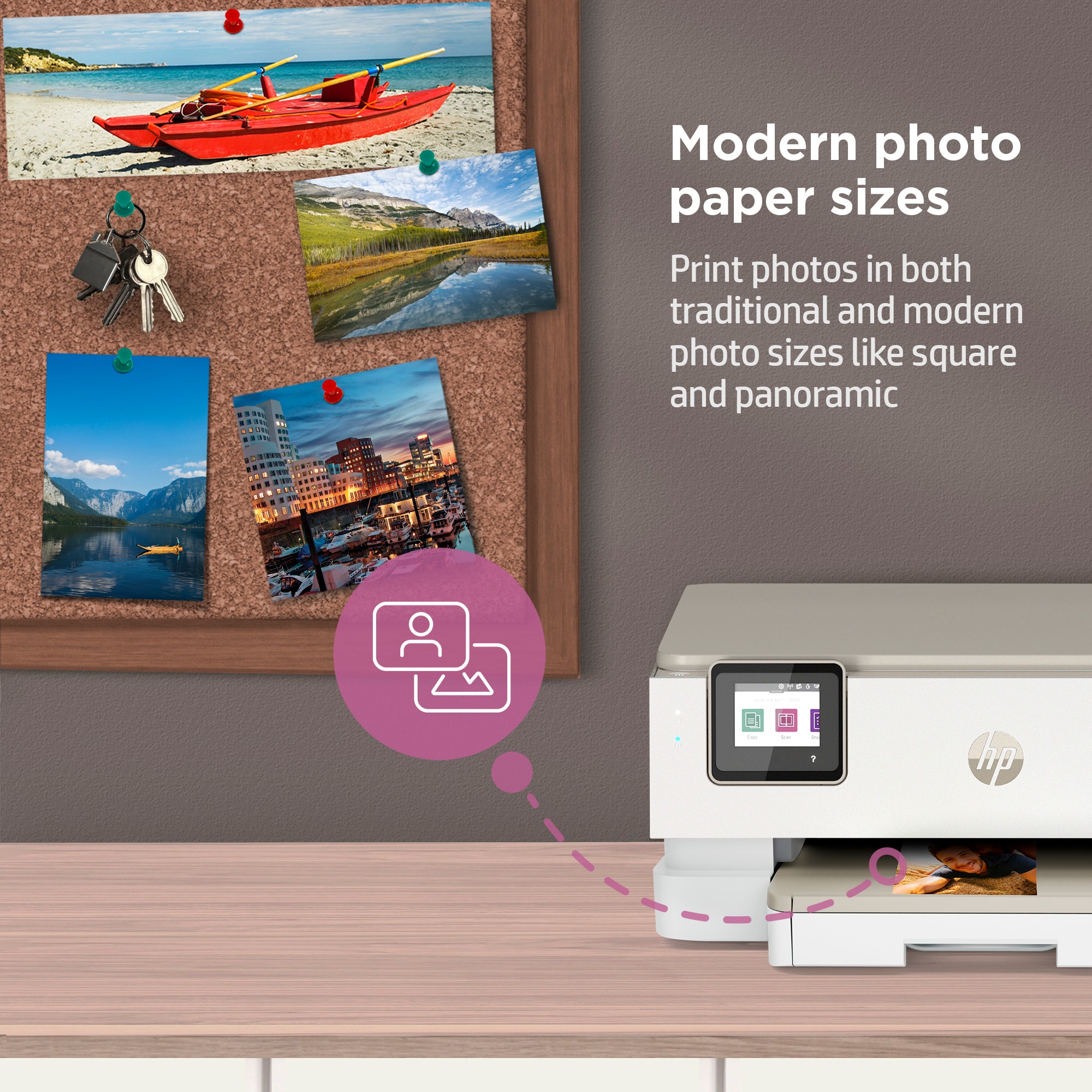 HP ENVY Inspire 7255e All-in-One Inkjet Printer, Color Mobile Print, Copy, Scan - image 7 of 7