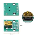 Usb Pcb Adapter 10 Pcs MINI USB to DIP Female 5Pin 2.54mm Pitch Soldered PCB Adapter ...
