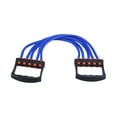 thumbnail image 1 of 5 Bandas de resistencia de tubos Banda de estiramiento Portable Versátil Fitness Ejercicio Pulga Expador de techo de cuerda, para ejercicio de brazos en casa Azul, 1 of 8