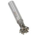 thumbnail image 5 of Dreamhall 1 Pcs 6 Flutes Dovetail Cutter 60 Degree Carbide Metalworking Cutting Tool For, 5 of 10