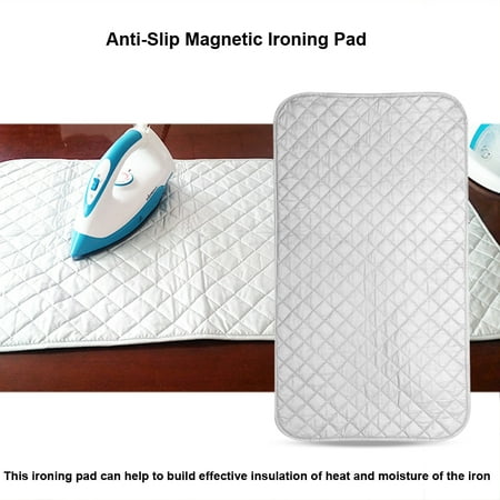 Yosoo Portable Foldable Anti Slip Magnetic Ironing Pad Mat Blanket