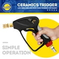 thumbnail image 6 of TOOLCY 9.02' Pressure Washer Short Gun, 5000 PSI Maximum Operating Pressure, 6 of 7