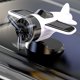 thumbnail image 2 of Ventilador Alimentado Por Energía Solar Decoración de Coche en Forma de Avión Decoración de Avión Giratorio Suministros de Coche, 2 of 3