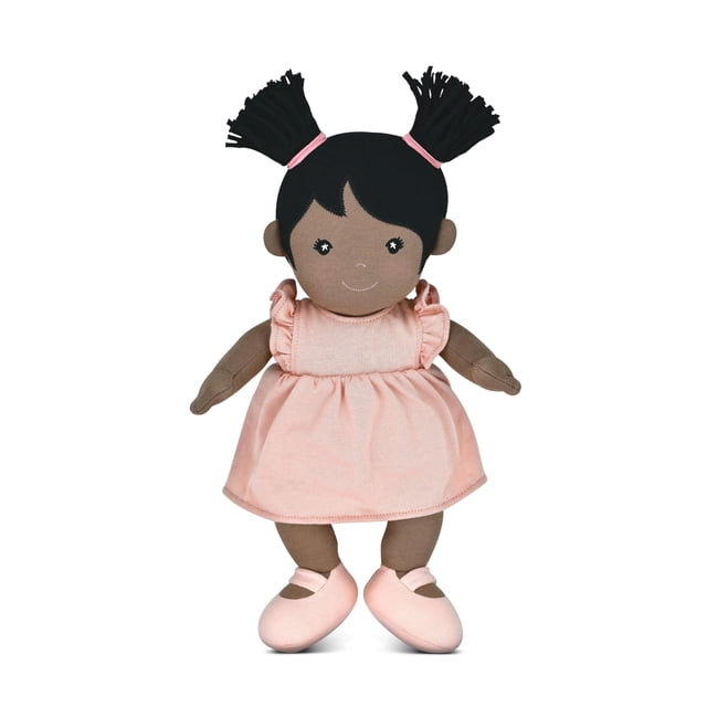 Muñeca bebé Apple Park Mia 32 cm de algodón orgánico suave