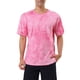 thumbnail image 1 of Camisetas de hombre INSPIRE CHIC para el Día del Padre, de manga corta, verano, camiseta de teñido anudado, camisetas impresas, L, rosa, 1 of 6
