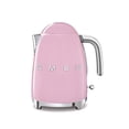 thumbnail image 1 of Smeg 50's Retro Style Aesthetic Electric Kettle with Embossed Logo, Pink, 1 of 2