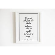 Harry Potter Dumbledore Quote 11 x 14 in | Quote Definition - Wall Décor Art Prints– Kitchen or Nursery Wall Art – Premium Paper with HD Printing – Frame and Mount Not Included