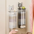 thumbnail image 1 of Wall-Mounted Underwear Storage Box,Transparent Socks and Underwear Organizer,Punch-Free Installation,Space-Saving Wardrobe Storage,Easy Access Storage Box for Hosiery and Delicates, 1 of 4