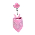 thumbnail image 3 of Traje de ganso Ropa de ganso Regalo de inauguración de la casa Adorno decorativo para fiesta de cumpleaños Bufanda rosa de sombrero de corona, 3 of 9