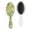 White-317, variant on Boho Inspired Floral Hair Brush, Retro Style Paddle Detangler with Anti-Static Bristles, All Hair Types, Gift for Women