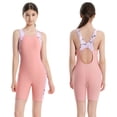 thumbnail image 2 of Gunia Teen Girls Swimsuits Tie Dye Print Piece With Boy Shorts Water Activities Bathing Suit Girls' Swimwear For Holiday Beach Pool 5-14 Years, 2 of 9