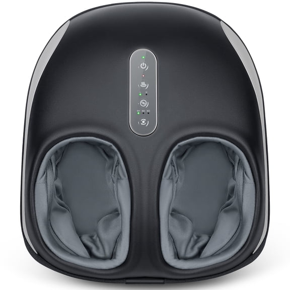 Nekteck Foot Massager Machine with Heat, Shiatsu Foot Massage for Plantar Fasciitis, Neuropathy, Electric Air Compression & Deep Kneading, FSA HSA Eligible, Fathers Day Gifts for Men Dad Mom Women