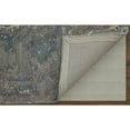 thumbnail image 5 of Feizy Zarah Modern Watercolor, Blue/Taupe/Green, 5' x 8' Area Rug Sheen Fade Resistant Handmade Industrial Distressed Floor Rug for Living room Bedroom, 5 of 10