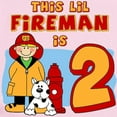 thumbnail image 2 of CafePress - Fireman 2Nd Birthday Infant Bodysuit - Baby Light Bodysuit, Size Newborn - 24 Months, 2 of 4