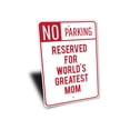 thumbnail image 3 of Greatest Mom Parking Novelty Sign, Metal Wall Decor - 10x14 inches, 3 of 4