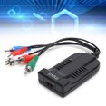 thumbnail image 4 of Interfaz multimedia HD a convertidor YPBPR, adaptador de video portátil Plug and Play estéreo para YPBPR para HDTVMovies Fyydes Descripción de la referencia, 4 of 6