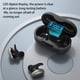 thumbnail image 2 of Methold Auriculares compatibles con Bluetooth Inalámbricos con pantalla digital Sonido estéreo Auriculares internos con micrófono Música Cables de audio/vídeo Blanco, 2 of 6