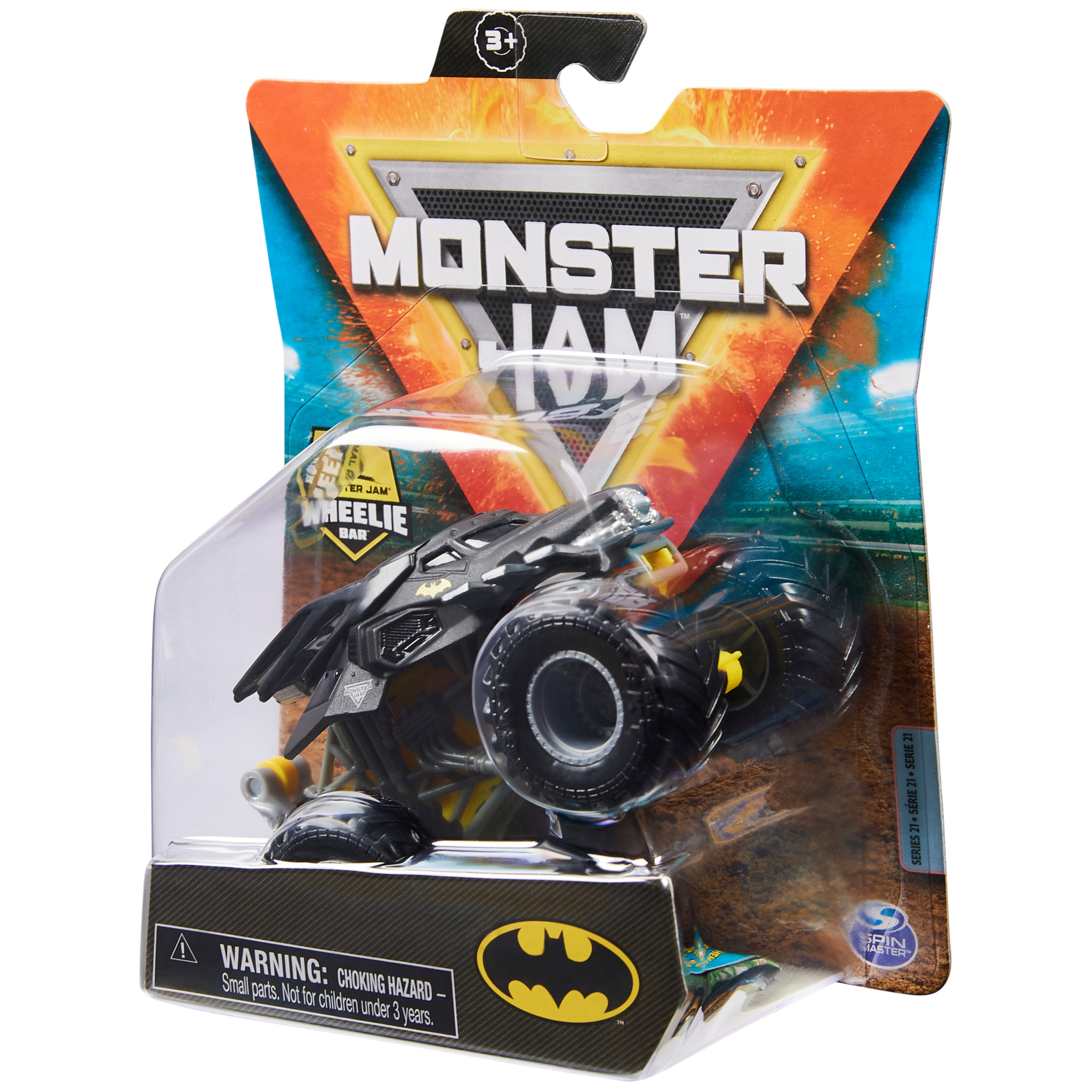 Monster Jam, Official Batman Monster Truck, Die-Cast Vehicle
