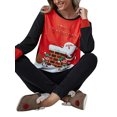 thumbnail image 3 of DYMADE Chandail de Noël Laid à Col Rond à Manches Longues pour Femmes, Blouse de Noël, 3 of 6