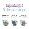 thumbnail image 6 of Litter Genie Easy Roll Cat Litter Disposal Pail, Odor Control, Includes Refill Bags & Scoop, 6 of 12