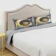 thumbnail image 3 of Coolnut The Little Bear Under The Moon Pillowcase for Hair and Skin Silk Pillowcase King Size 20 ×40In, Soft and Breathable Slippery Satin Pillowcase Covers for Sleep Decor Giftsation 288, 3 of 7