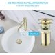 thumbnail image 4 of Kit Siphon with Drain with Overflow for Brushed Gold Sink, Universal Brass Design Anti-Odor Siphon, 1 1/4 Siphon Sifon, 4 of 5
