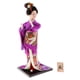 thumbnail image 2 of Kimono folclórico japonés, juguete de geisha, muñeca de juguete Maiko, muñecas de juguete, soporte para muñeca de juguete en base, 2 of 8