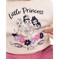 thumbnail image 3 of Disney Princess Baby Girls Crewneck Sweatshirt, Leggings and Headband Set, 3-Piece, Sizes 0/3M-24M, 3 of 8