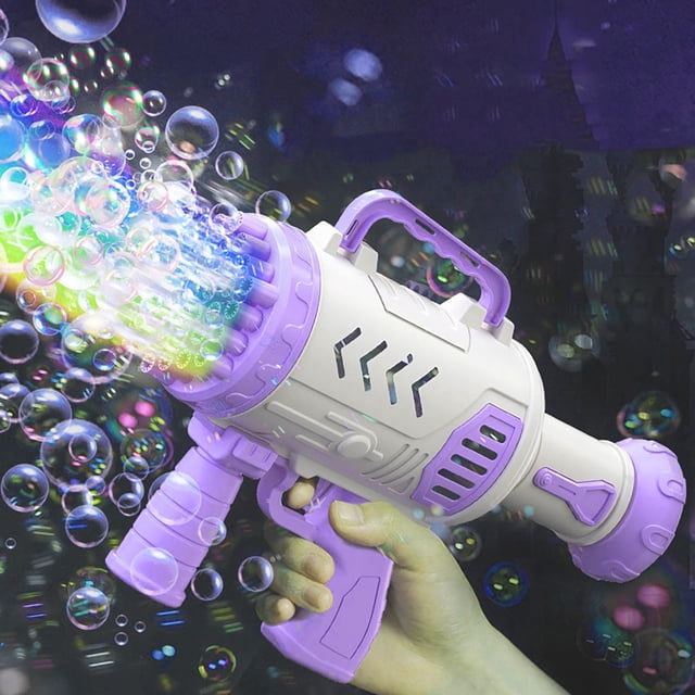 37 agujeros automático Bubble Maker niños al aire libre máquina de burbujas eléctrica juguetes para niños niñas regalo de cumpleaños Wmkox8yii shdjk6706