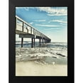 thumbnail image 2 of Acosta 19x24 Black Modern Framed Museum Art Print Titled - Dock Side, 2 of 5