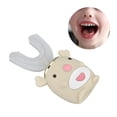 thumbnail image 1 of Cepillo de dientes eléctrico en forma de u de silicona de 360 ​​Grados Cepillo de dientes para niños memoria automática Cepillado rápido de 60 s para una limpieza eficiente, 1 of 7