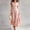 Pink, variant on Morttic Women's Button Front Lace Trim Maxi Dress – V-Neck Sleeveless A-Line, Solid Color Casual Elegant Long Dress Sky Blue,L