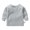 Grey, variant on Gentle Baby Sleepwear For Kids Soft Long Sleeve Top For Infants Breathable Knit Knitwear ‌Boys Lightweight Long Sleeve Shirts Size newborn