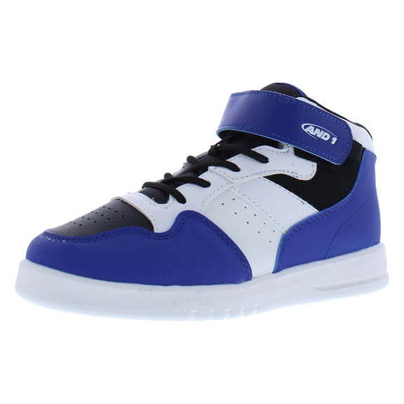 AND1 Resolve PS Boys Shoes Size 12, Color: White/Medium Blue