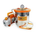 thumbnail image 1 of BACOENG 3 Gallon Vacuum Chamber Kit with 3.6 CFM 1 Stage Vacuum Pump HVAC, 1 of 2