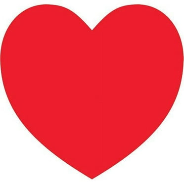 Red Heart Cutout "8in"