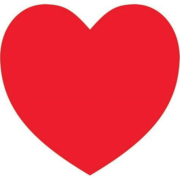 Red Heart Cutout "8in"