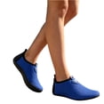 thumbnail image 3 of LTTVQM Womens Water Sports Shoes Swim Pool Comfortable Water Socks Aqua Swim Shoes Running Diving Snorkeling Surfing Exercise Sport Shors Quickly-Dry Slip on 2026 New Shoes Royal Blue 36(US-5.5), 3 of 4