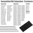thumbnail image 3 of Set Of 4 Filters For Bauknecht, Privileg, Whirlpool Dryer Heat Pump - Sponge Filter Mats, 3 of 4