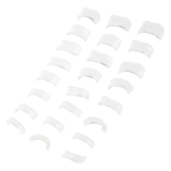 24pcs Easy To Use Silicone Rings Size Modifier for Loose Jewelry Practical Waterproof Rings Fitter Adjustable Rings Guard