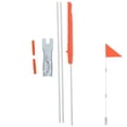 thumbnail image 4 of HLONK Reflective Pennant Motorcycle Flag 2 Sets Safety Warning Flagpole Glass Bikes Riding Advertising Child, 4 of 6