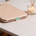 thumbnail image 1 of WEUVEB 40Ud Tapones De PVC Verde Para Protección De USB C Compatible Con Dispositivos USB C, 1 of 6