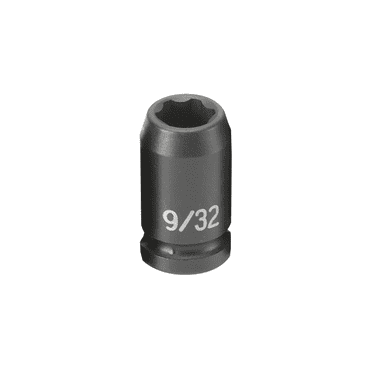 Grey Pneumatic SOC 9/32 1/4D IMP 6PT