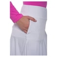 thumbnail image 3 of IBKUL Adult Female Flounce Skort, Color: White, Size: XS, 3 of 3
